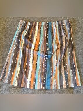 NWOT Striped Multicolor Women's Strapless Tube Top